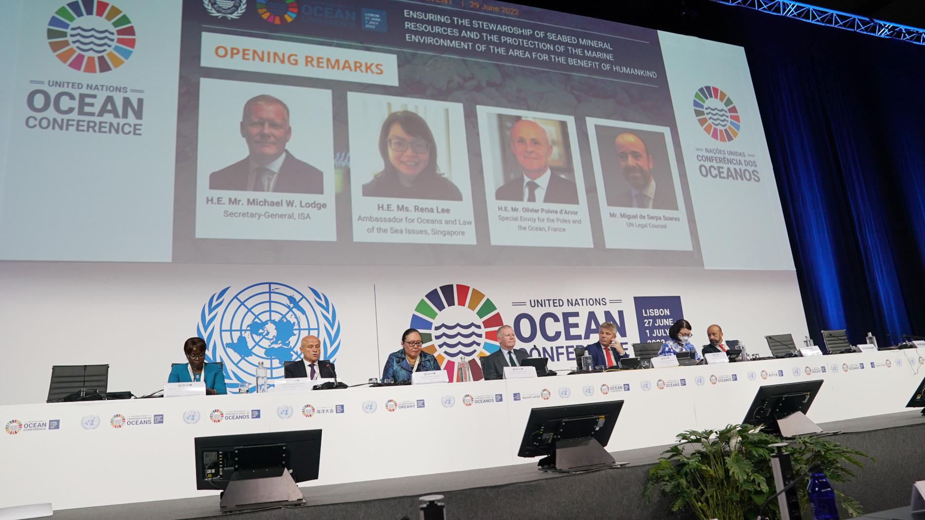 UN Ocean Conference in Lisbon, 27 June to 1 July 2022