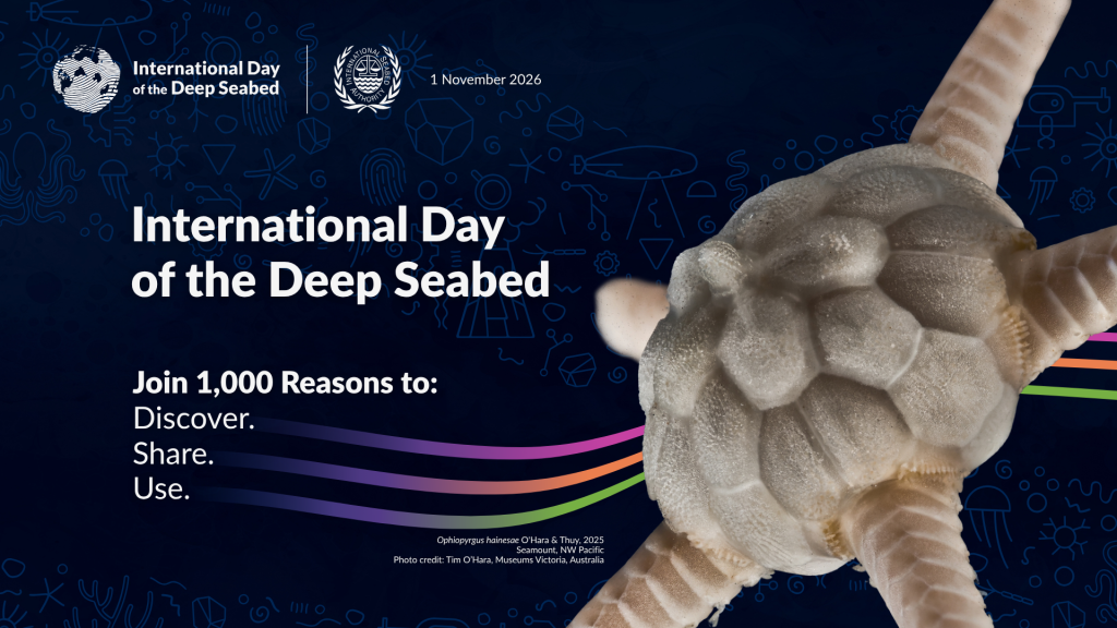ISA launches the 2026- 2027 campaign for the International Day of the Deep Seabed